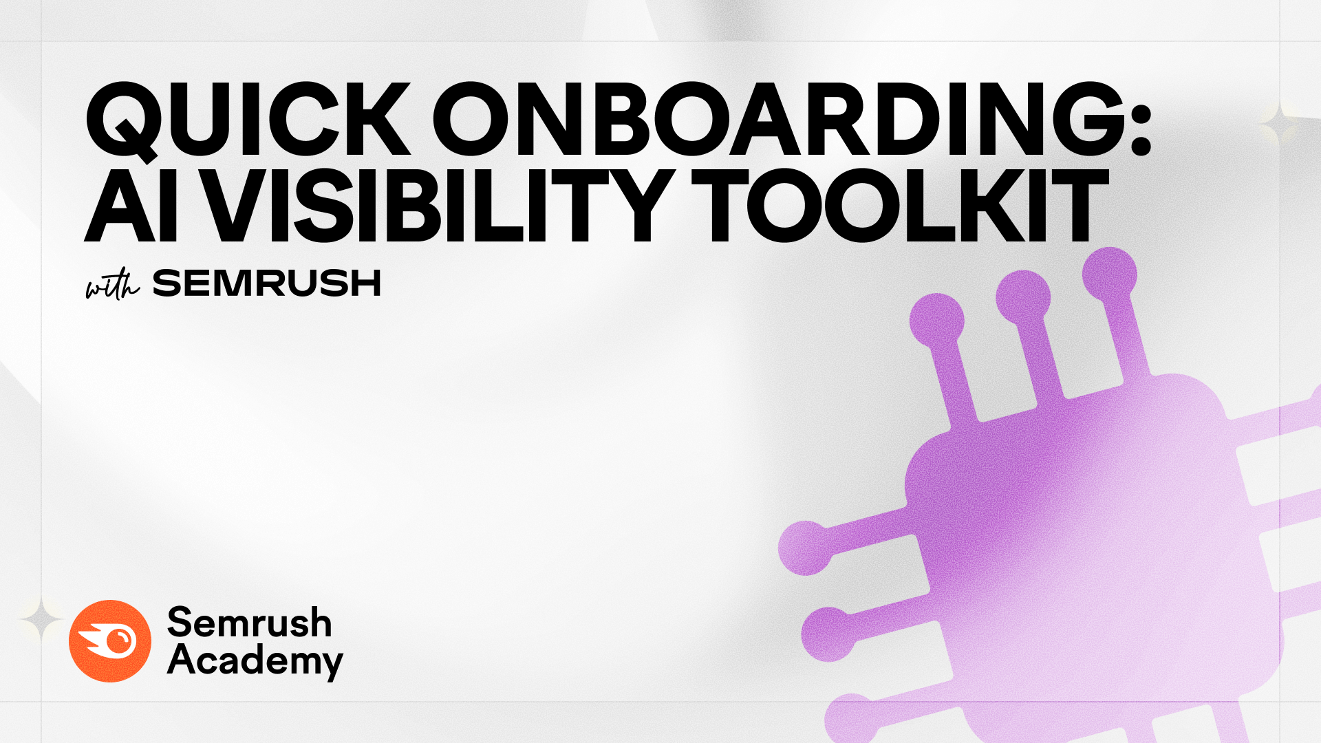 Quick Onboarding: AI Visibility Toolkit