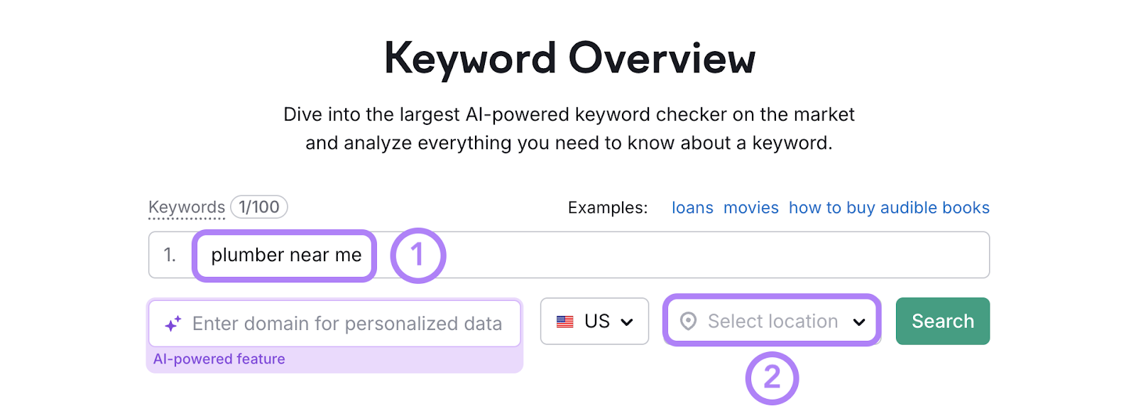 keyword overview tool
