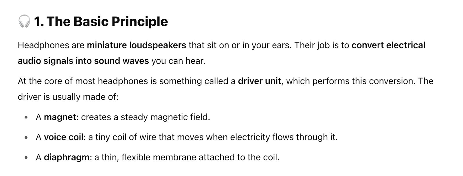 The response is general, plain text.