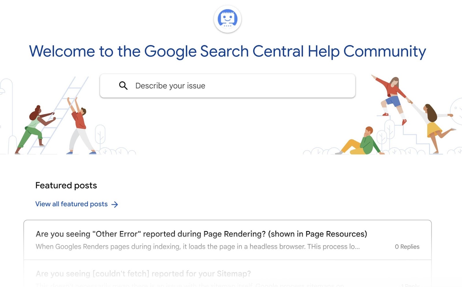 Google’s Search Central Help Community