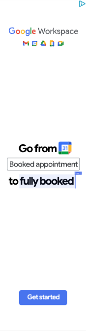 Google’s display ad for Google Workspace suite