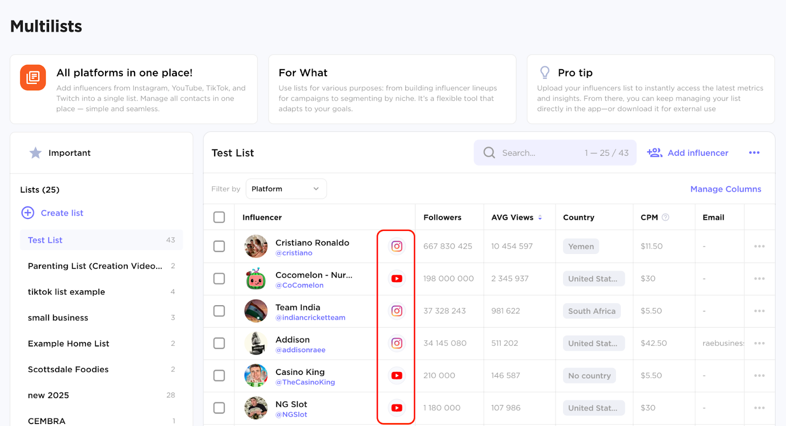 Influencer Analytics image 58