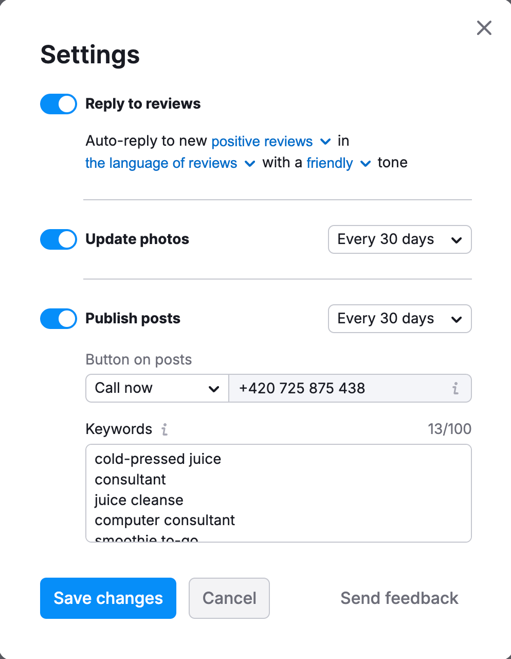 GBP AI Agent image 7